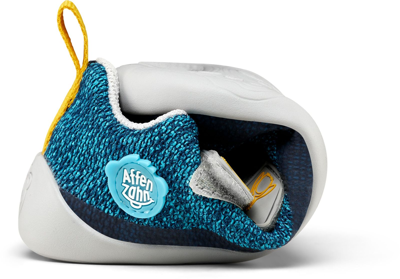 Dětské barefoot boty Affenzahn Sneaker Knit Happy - Penguin